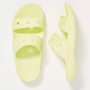 Crocs Lime Classic Slide Sandals Sz. 6M/8W​​​​​​​​​​​​